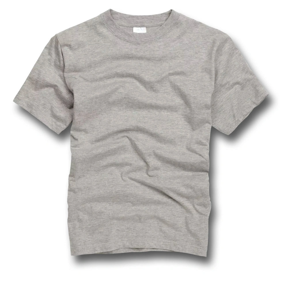 Ren bomulds T-shirt: Klassisk komfort i enkle farver, uundværlig basisgarderobe.